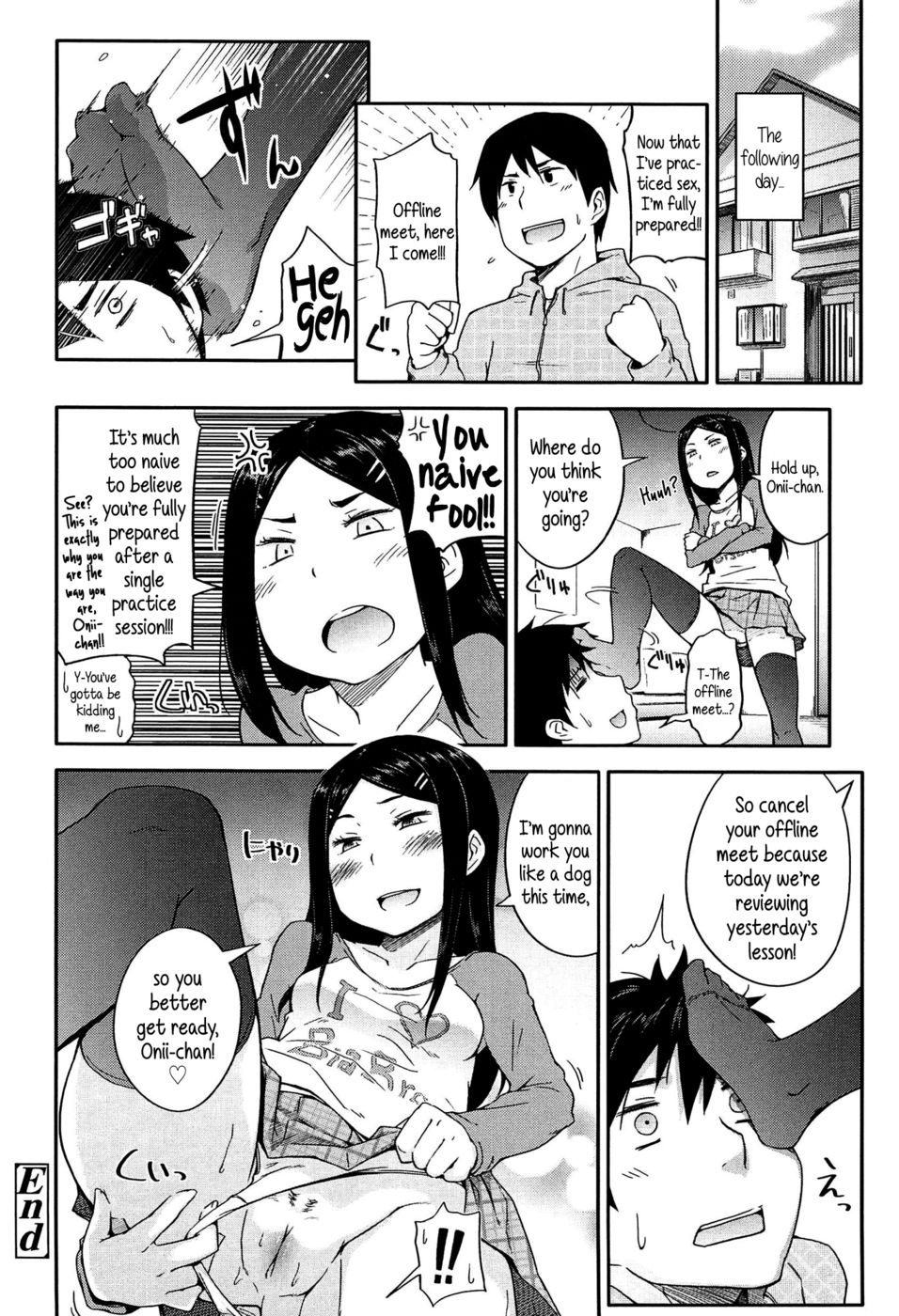 Hentai Manga Comic-I Know, I'll Practice With my Little Sister.-Read-20